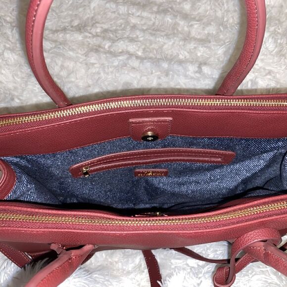 Urban Expressions Maroon Work Tote Bag - Picture 8 of 13